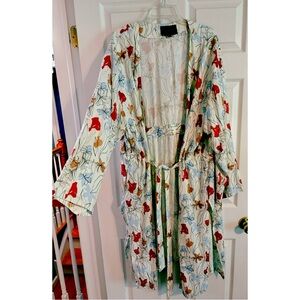 Eloquii wide leg pant & kimono set